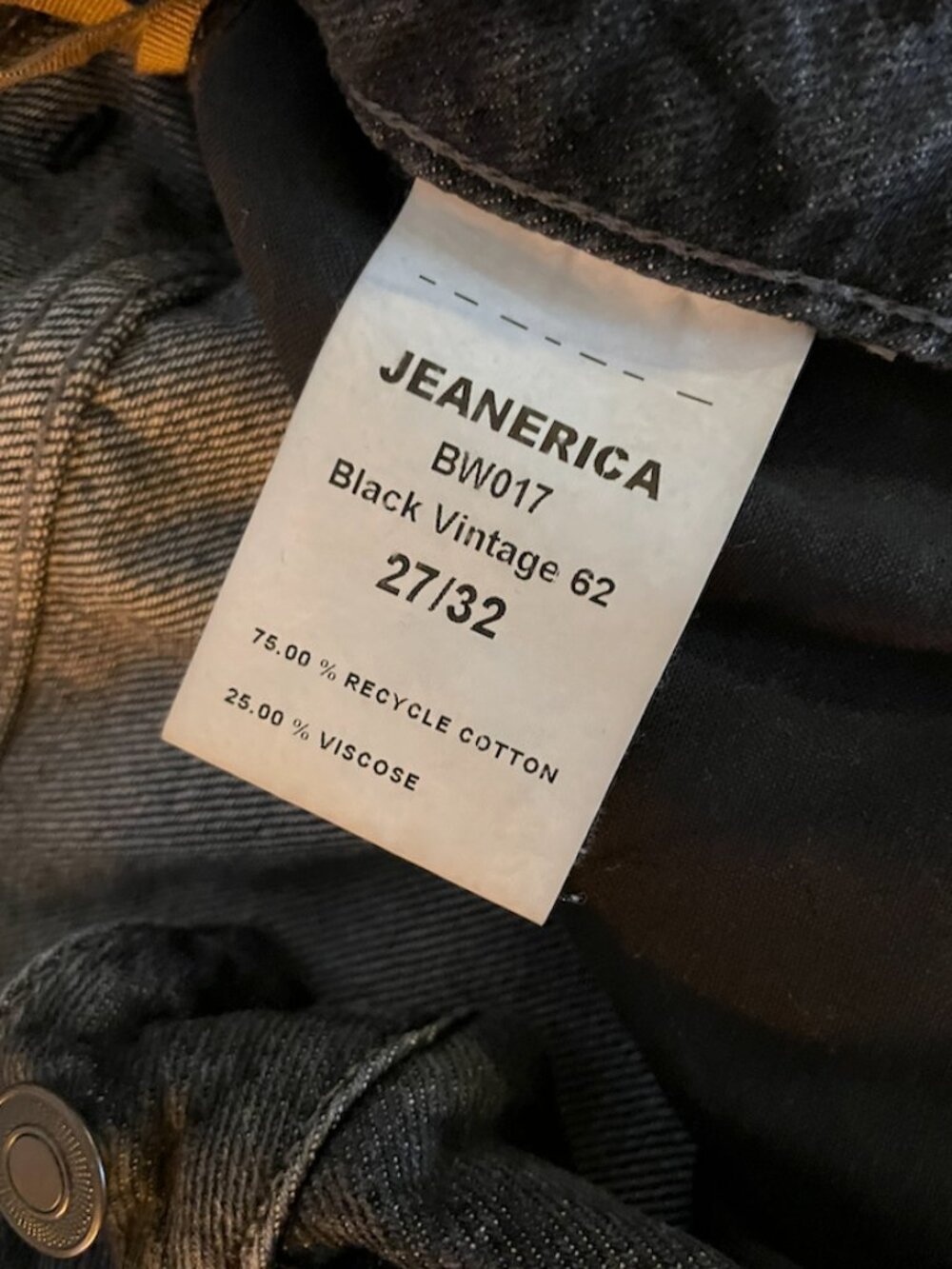 Jeanerica BW017 Belem Jeans - Size 27/32 - Picture 7 of 7